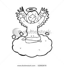 angel on cloud