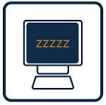 Computer in sleep mode