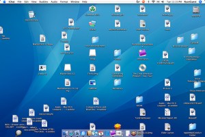 Cluttered Windows Desktop