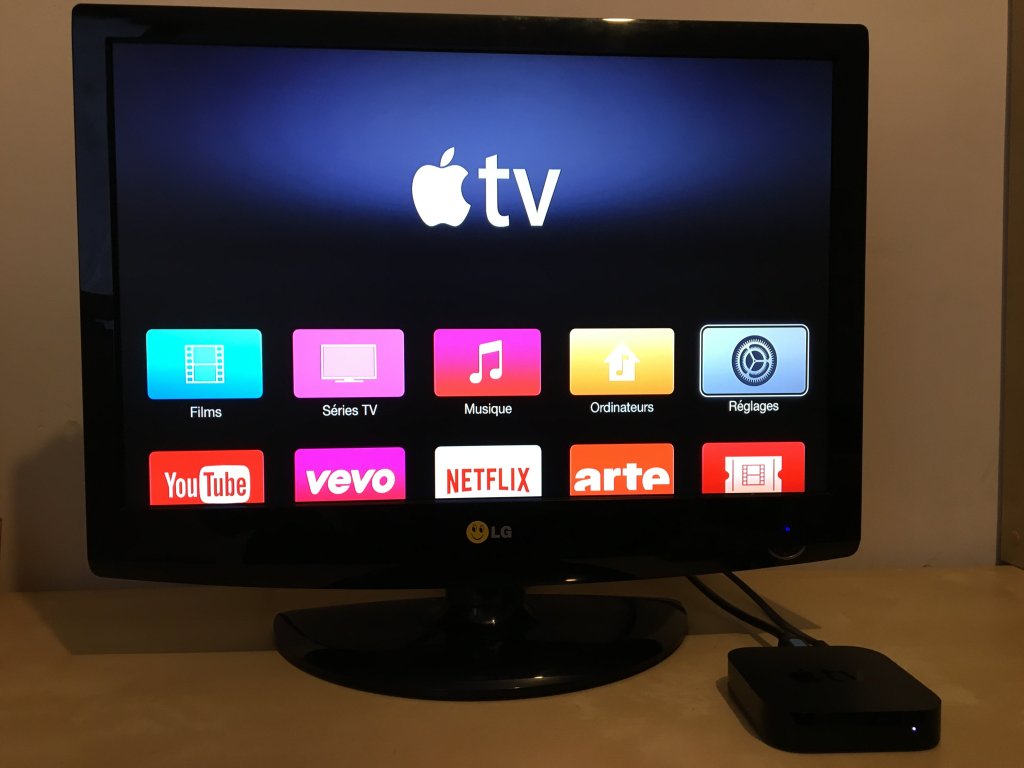 image of Apple TV interface